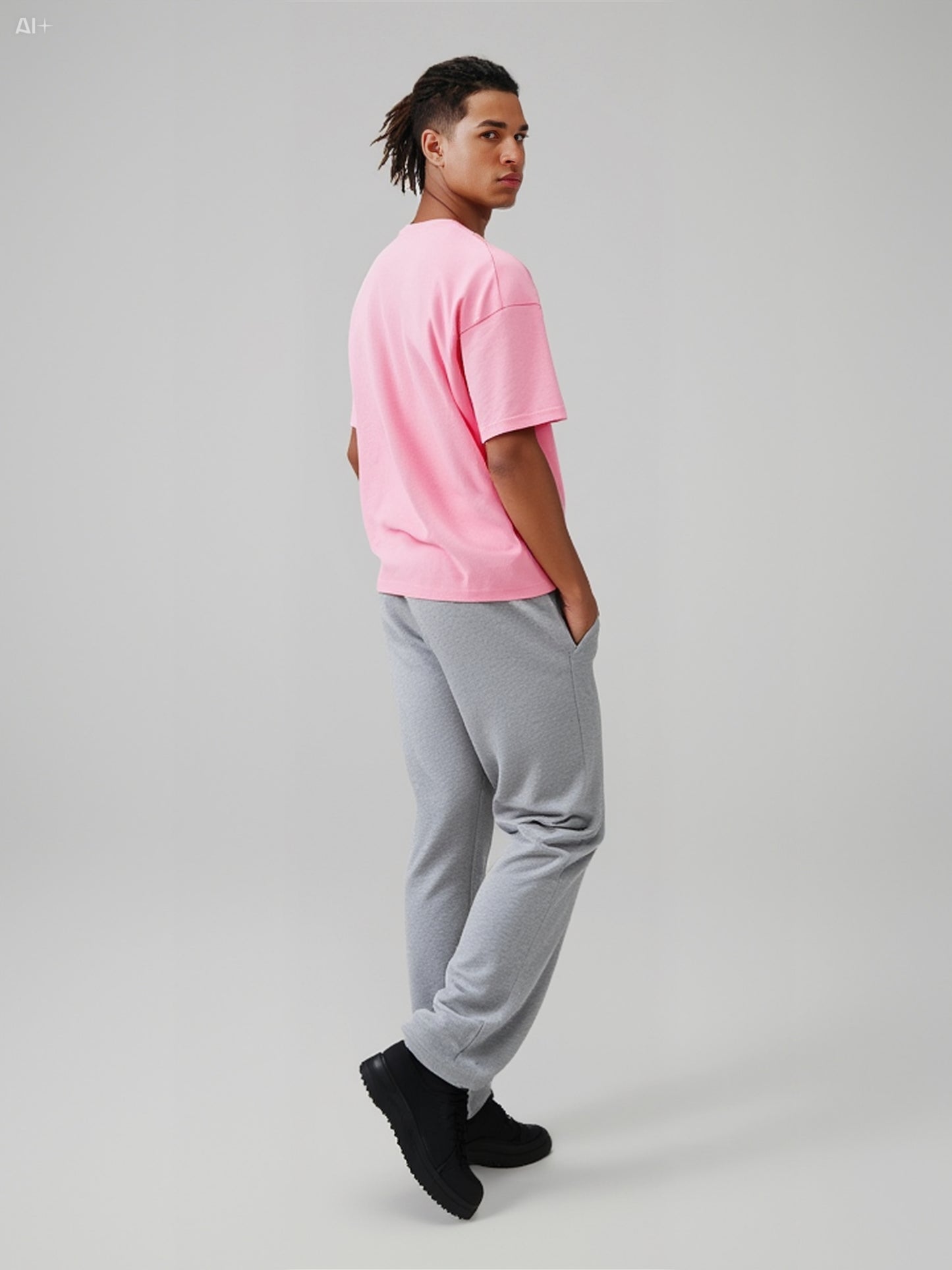 Money Bag Graphic T-Shirt - Pink