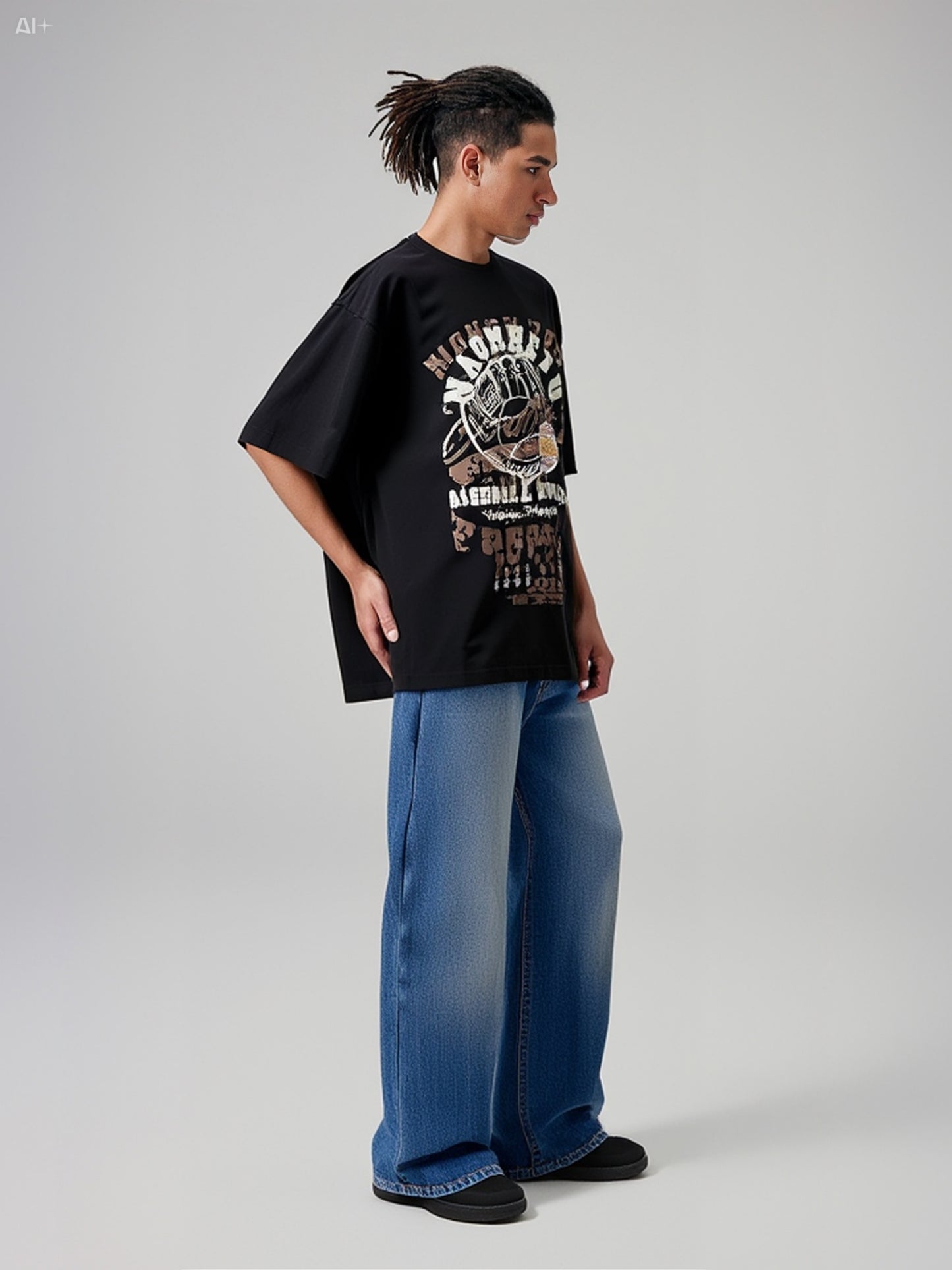 Baseball Champs Long Sleeve T-Shirt - Black