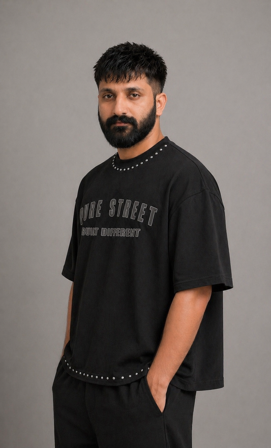 Pure Street - Heavyweight Stud Tee