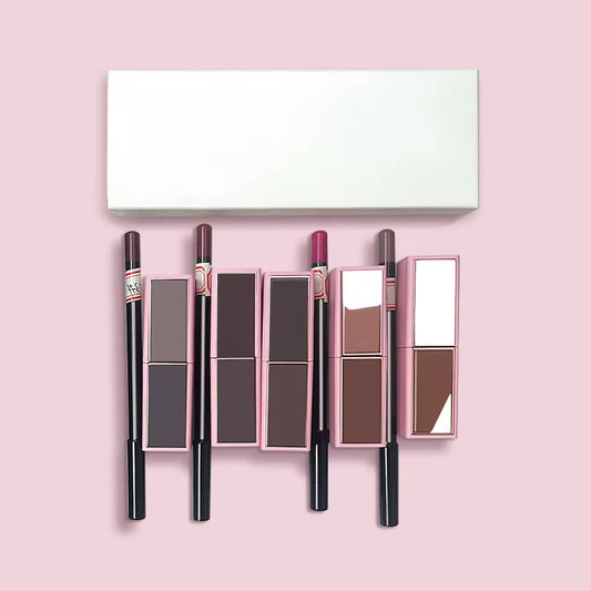 Saavi Waterproof Lipstick and Lipliner Set