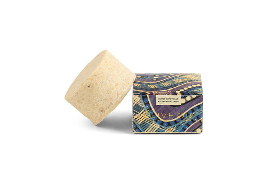 Olive Oil Soap ,Indigenous Series , Gumby Gumby, With Blue Mallee Eucalyptus Oil-0