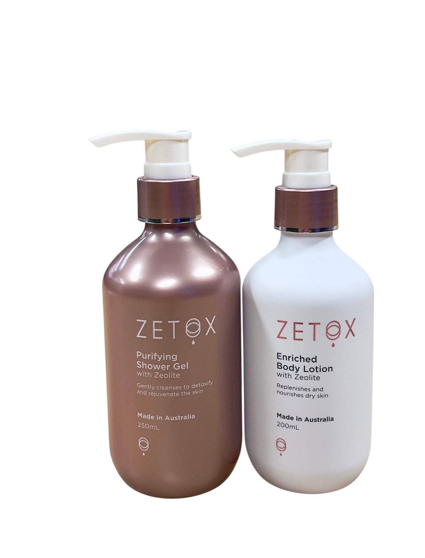 Zetox Bundle- Zetox Shower Gel and Body Lotion-2