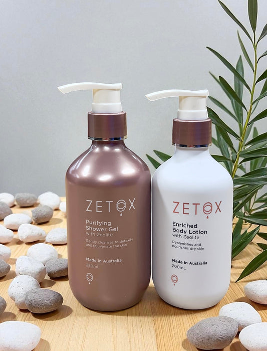 Zetox Bundle- Zetox Shower Gel and Body Lotion-0