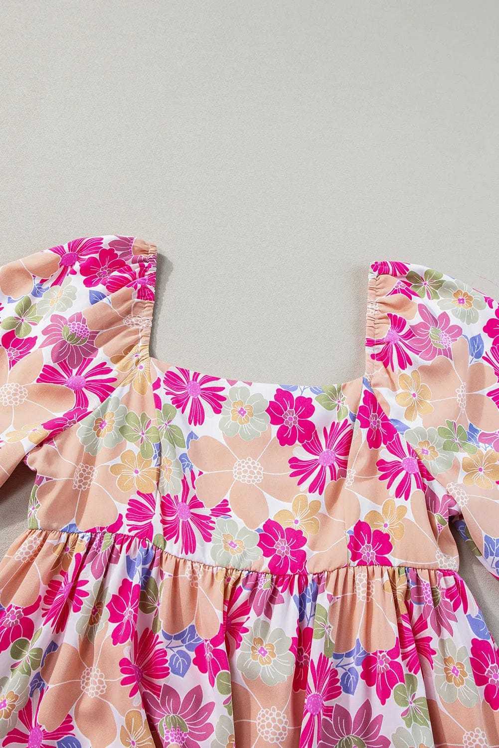 Summer Floral Babydoll Dress
