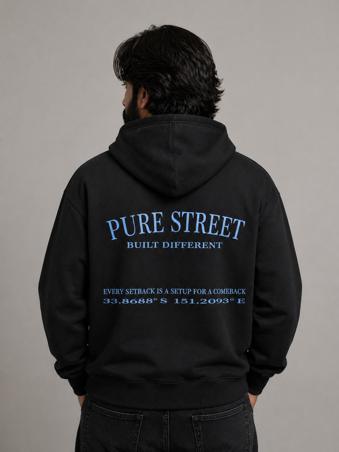 PURE STREET Essential Mass Heavyweight Hoodie