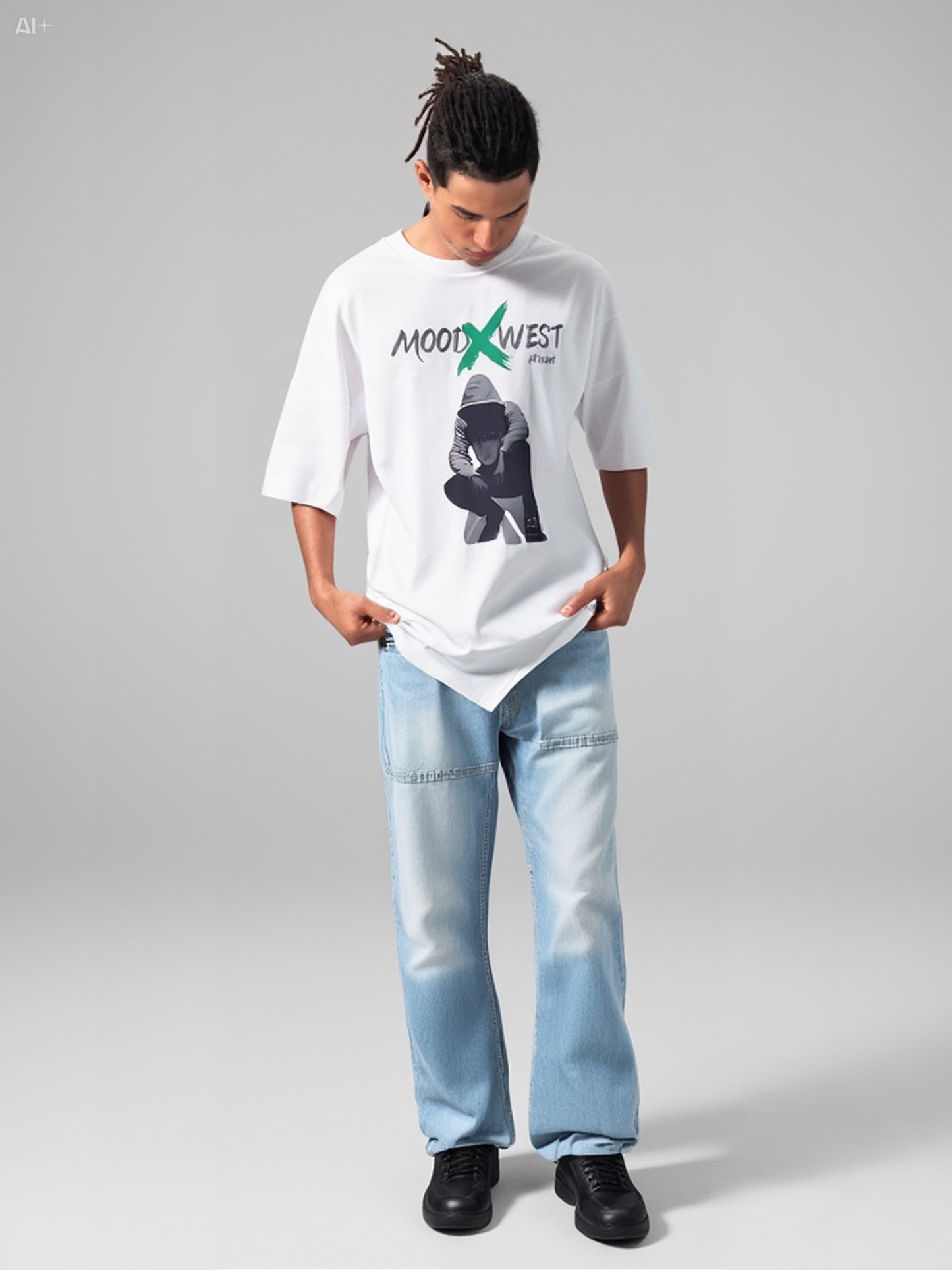 Mood West Graphic T-Shirt - White