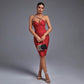Elegant One-Shoulder Crystal Bodycon Mini Dress - Bandage Party Dress