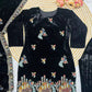 Velvet Salwar Kameez Party Wear - Black