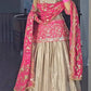 Traditional Patiyala Salwar with Heavy Embroidery - Pink