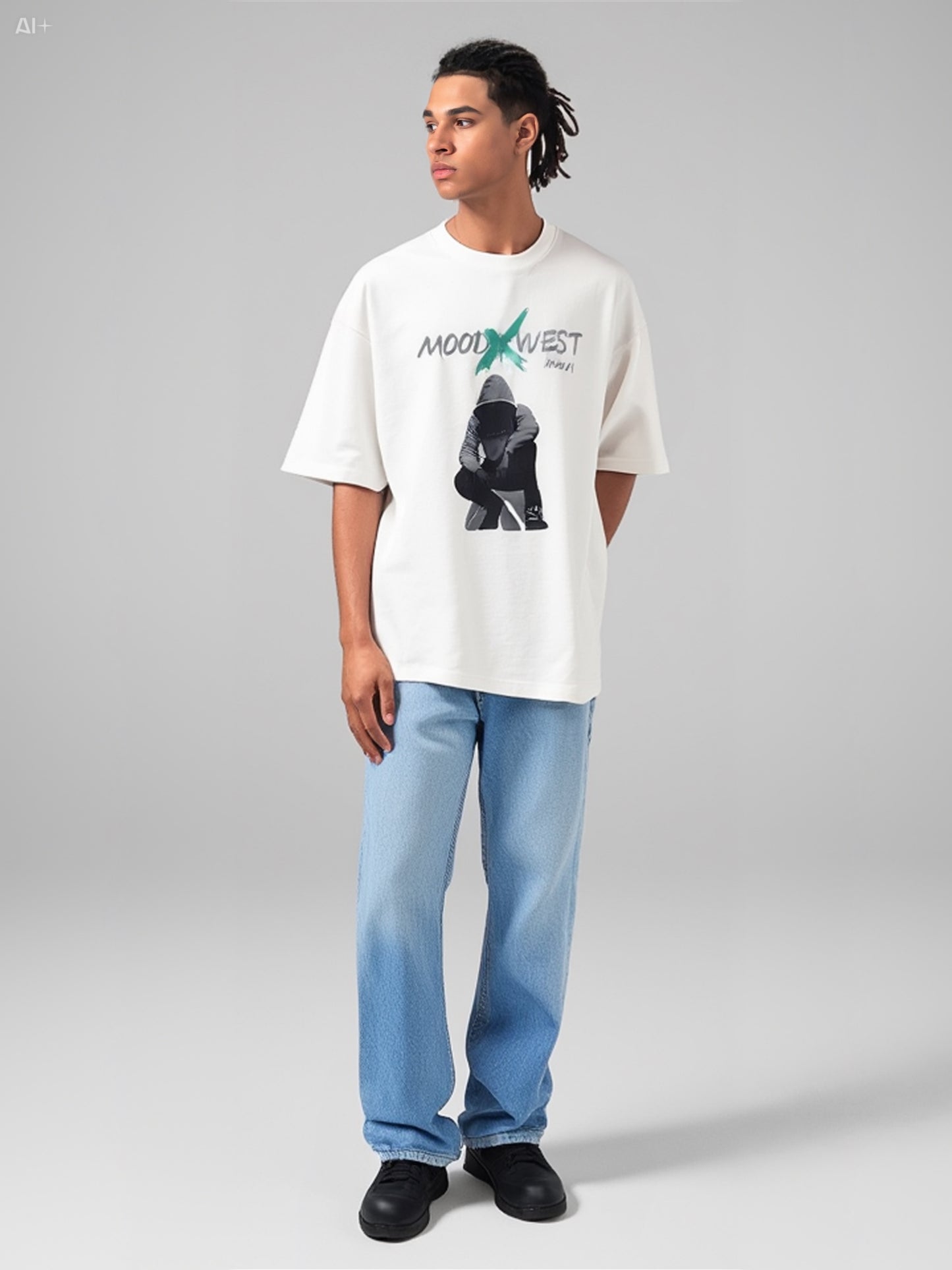 Mood West Graphic T-Shirt - White