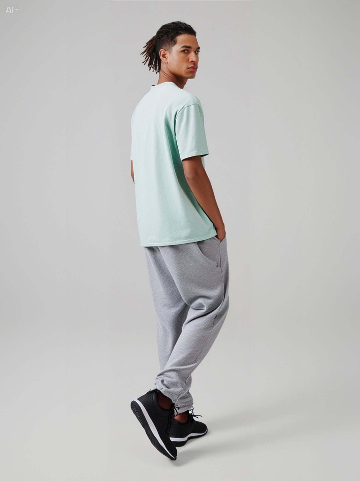 Money Bag Graphic T-Shirt - Mint