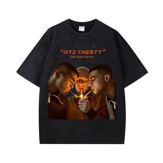 Men's Heavyweight Washed Oversized T-Shirt - Premium 260 GSM Cotton Tee