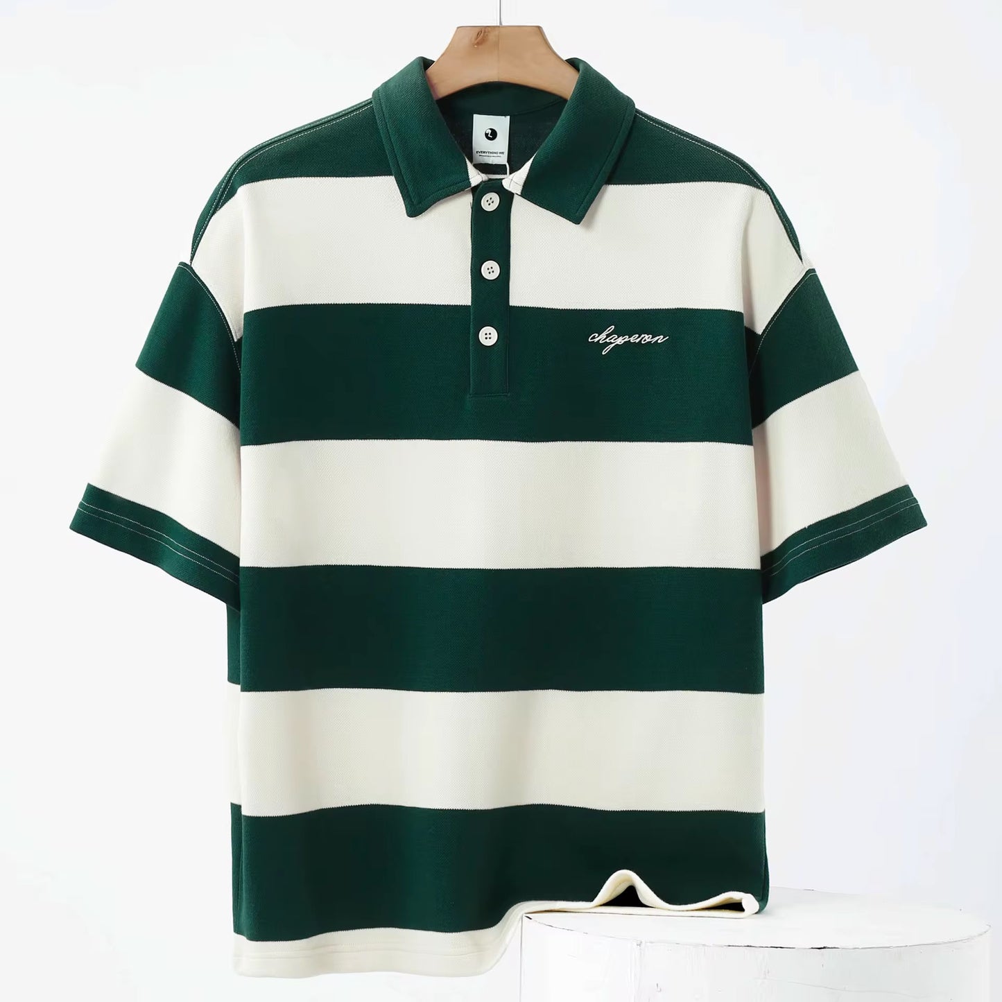 Men's Premium Cotton Polo Shirt - Embroidered Logo