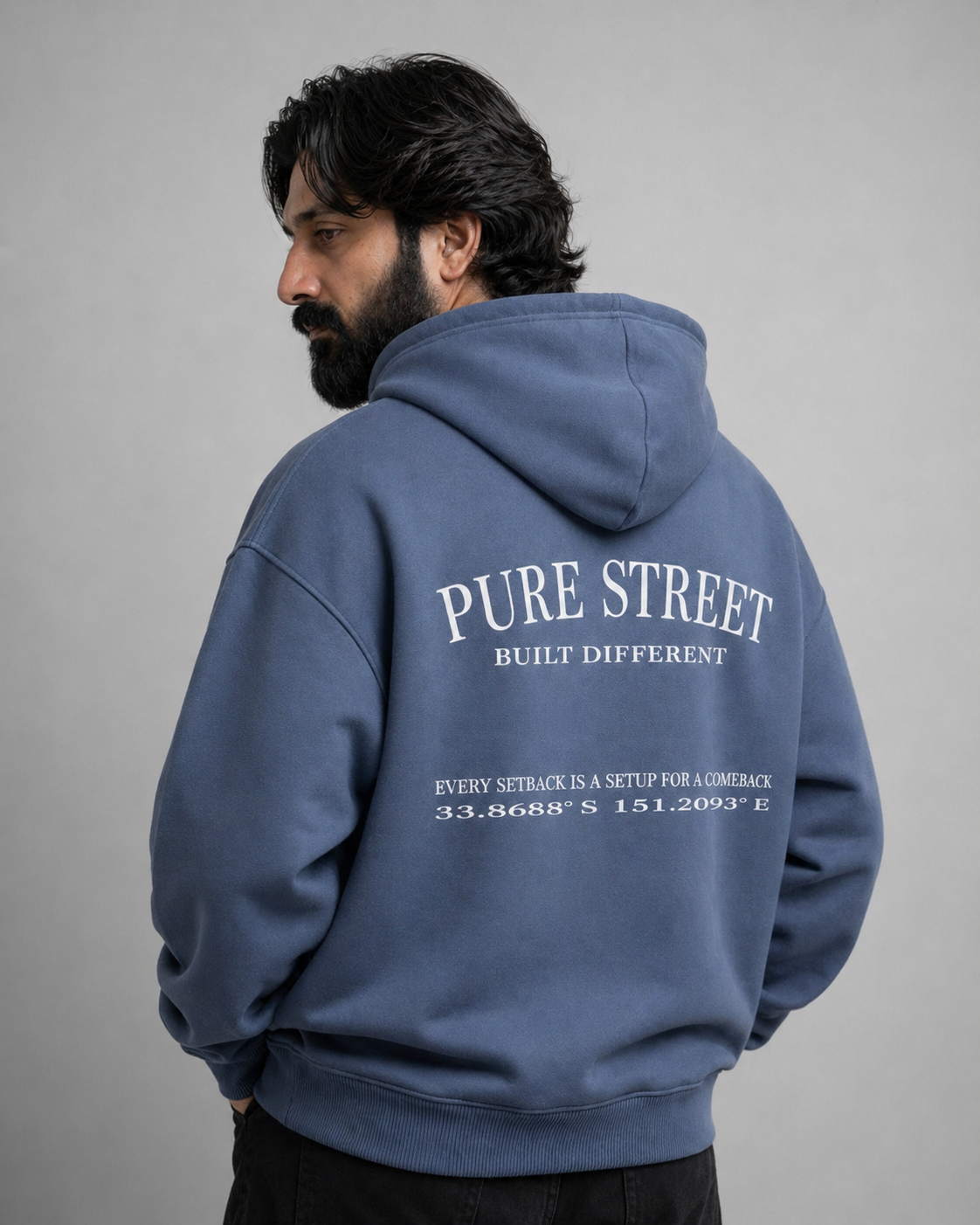PURE STREET Essential Mass Heavyweight Hoodie