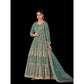 Designer Elegant Party Wear Gown with Thread & Sequencework