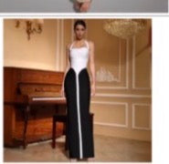 Elegant Black Dress with Statement Side Slit