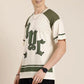 Men's Premium Cotton Patterned T-Shirt - Hip Hop Casual Streetwear