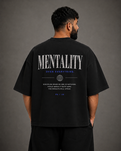 MENTALITY OVER EVERYTHING™ BOXY TEE