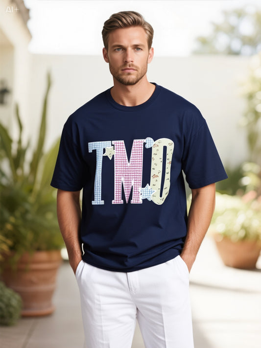 Premium Cotton Graphic Tee - TWO Print