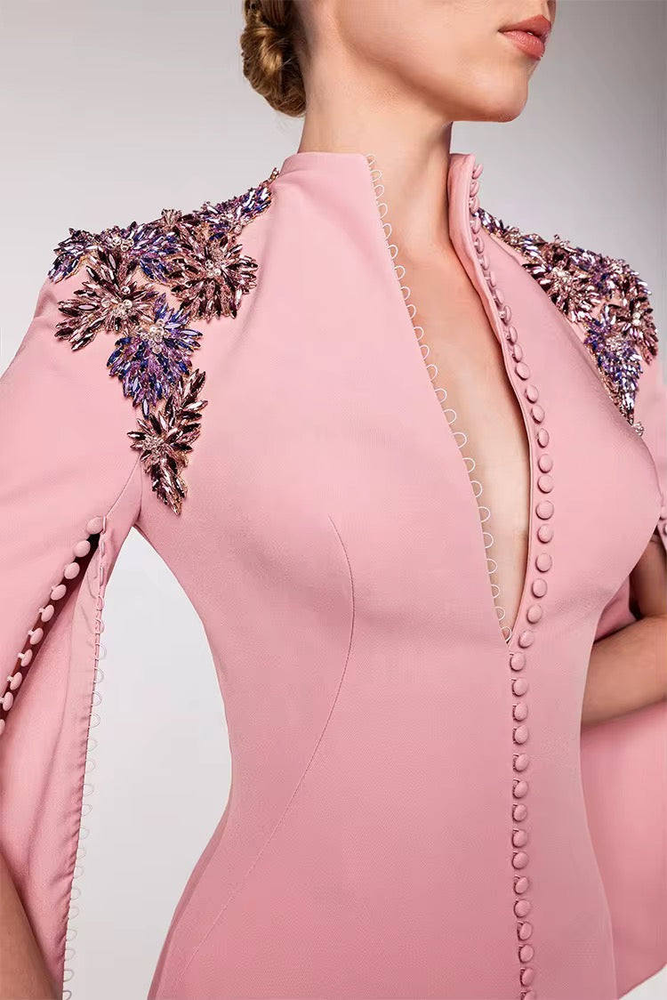 Elegant Ball Gown with Sweep Train