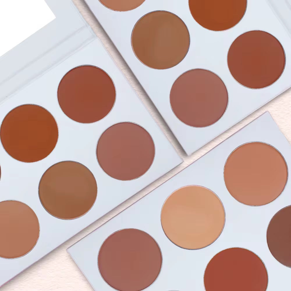 Saavi Professional Contour & Highlight Palette - Waterproof Mineral Face Makeup Multi-Color