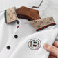 Vintage Patchwork Embroidered Polo Shirt - Men's Business Casual