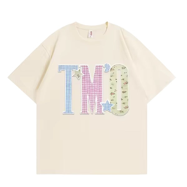 Oversized Embroidered Floral Tee - Premium Cotton Streetwear