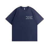 Regular Fit Solid Print Tee - Premium Cotton Casual