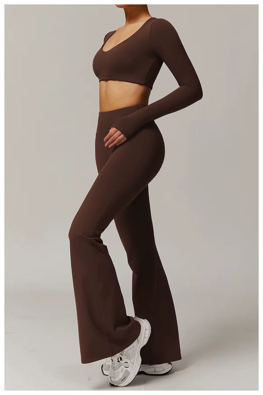 Women's 5-Piece Yoga Fitness Set - Complete Workout Collection