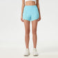 Women's Quick-Dry Running Yoga Shorts - High Waist Athletic Shorts
