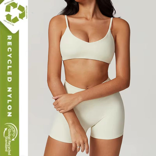 Women's Seamless Athletic Shorts - Premium High Waist Yoga Shorts