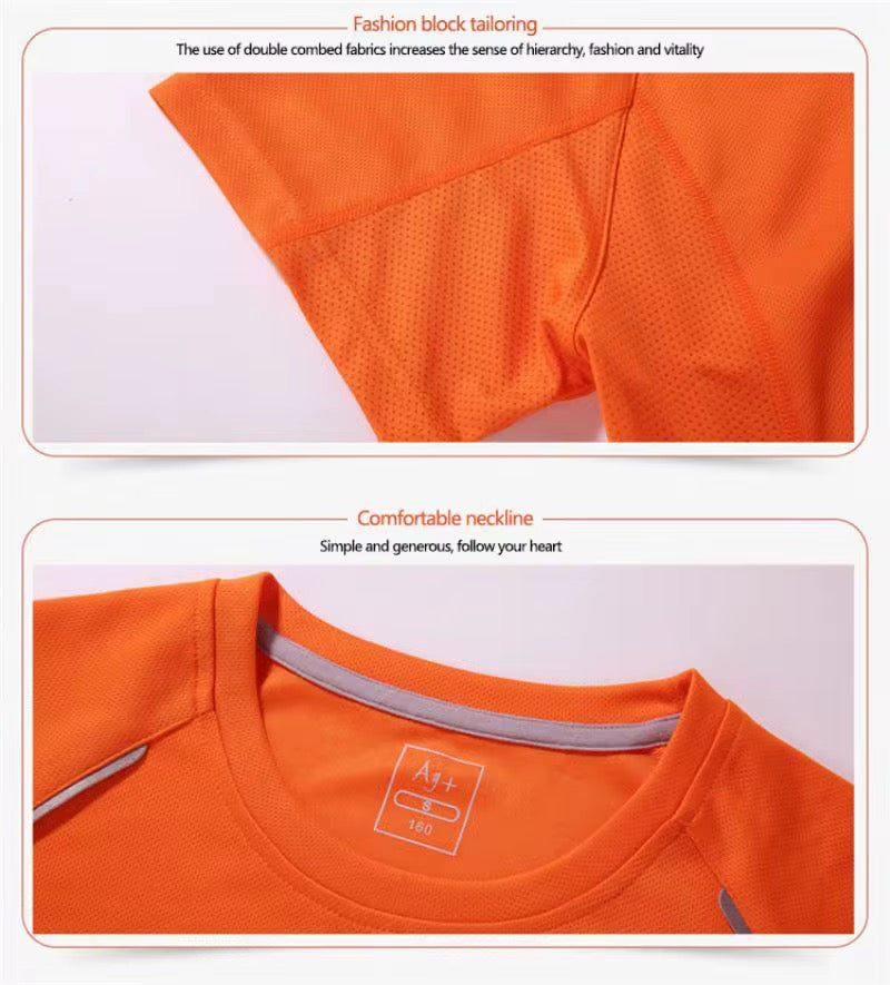 Unisex Dry-Fit Performance T-Shirt - Premium Athletic Wear