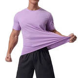 Men's Athletic Performance Shirt - 4-Way Stretch Quick Dry