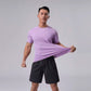 Men's Athletic Performance Shirt - 4-Way Stretch Quick Dry