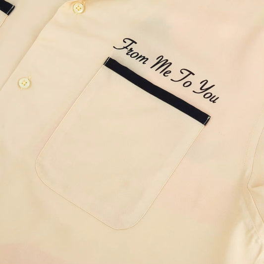 Men's Casual Cotton Bowling Shirt - Anti-Wrinkle Quick Dry