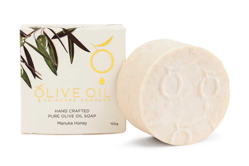 Olive Oil Soap, All-Natural , Manuka Honey, 100g-1