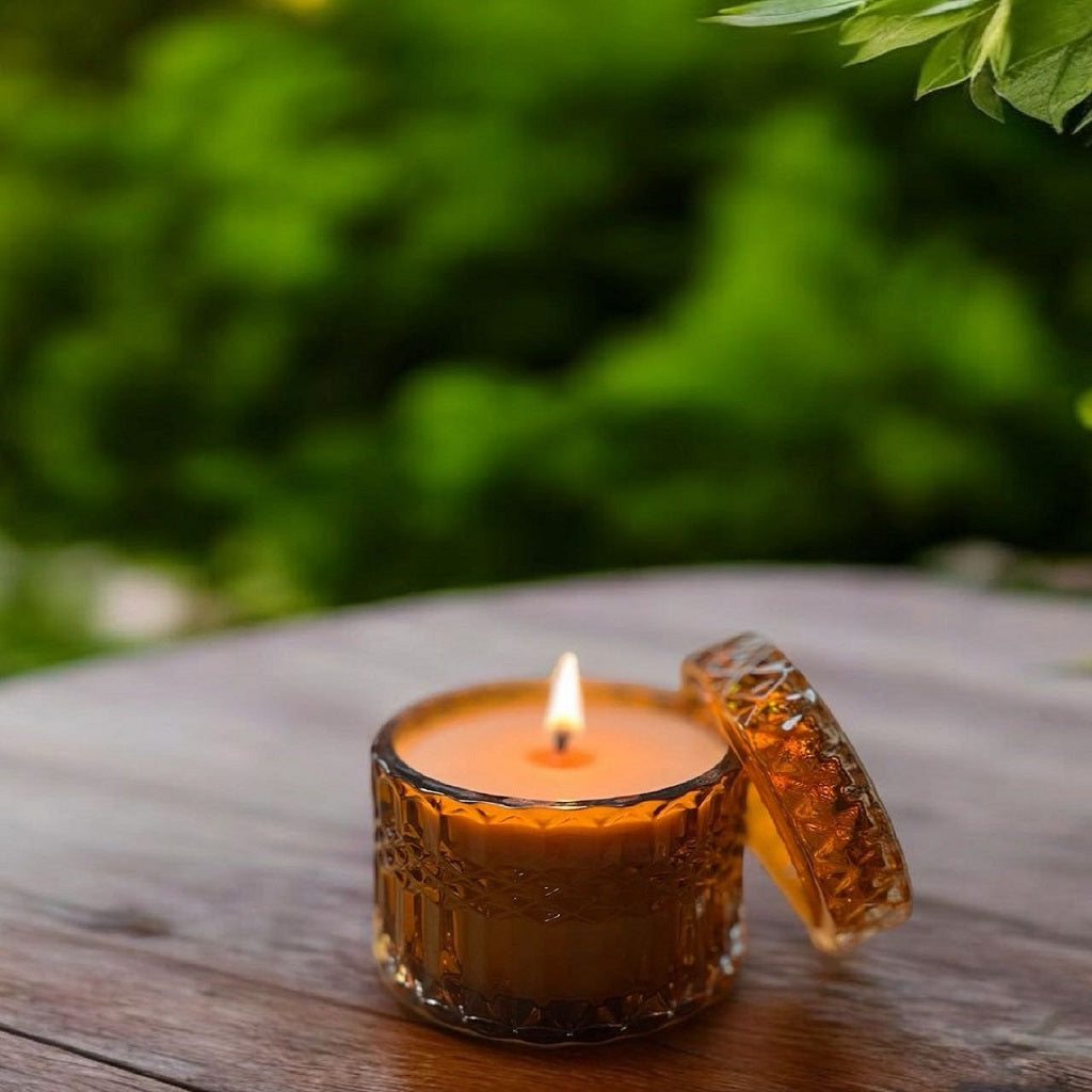 Premium Olive Oil Candle, Citrus Bloom, 215g-0