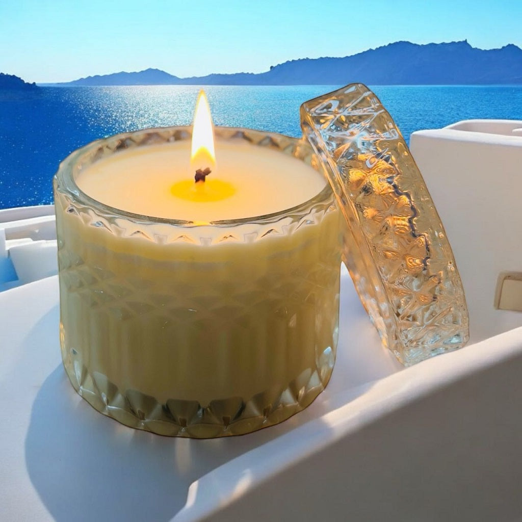 Premium Olive Oil Candle, 215g Nippon Sakura (Japanese Cherry Blossom)-2