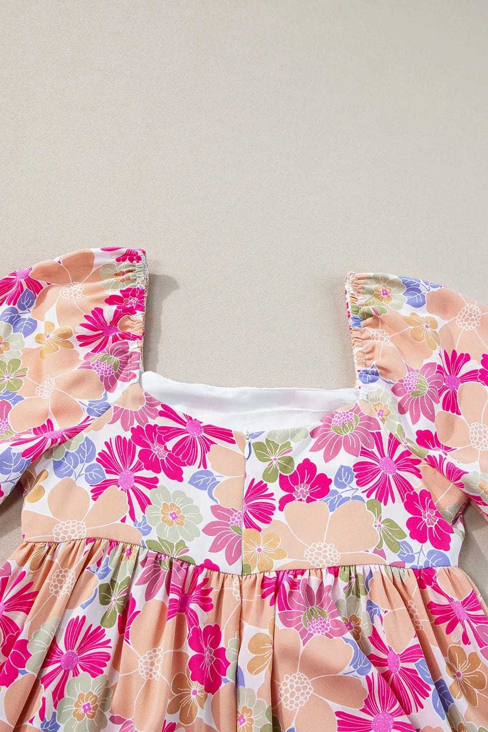 Summer Floral Babydoll Dress