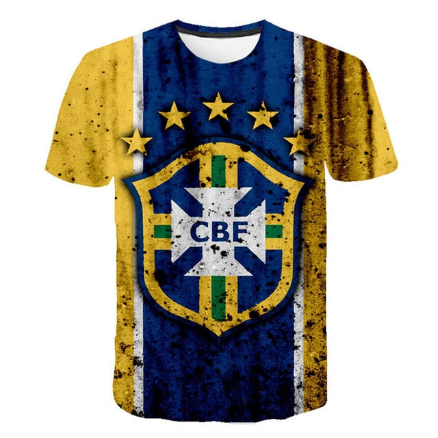 Flag Printing 3D Red maple Tshirt Men Fashion Short Sleeve Summer T-shirts Casual Canada Flag