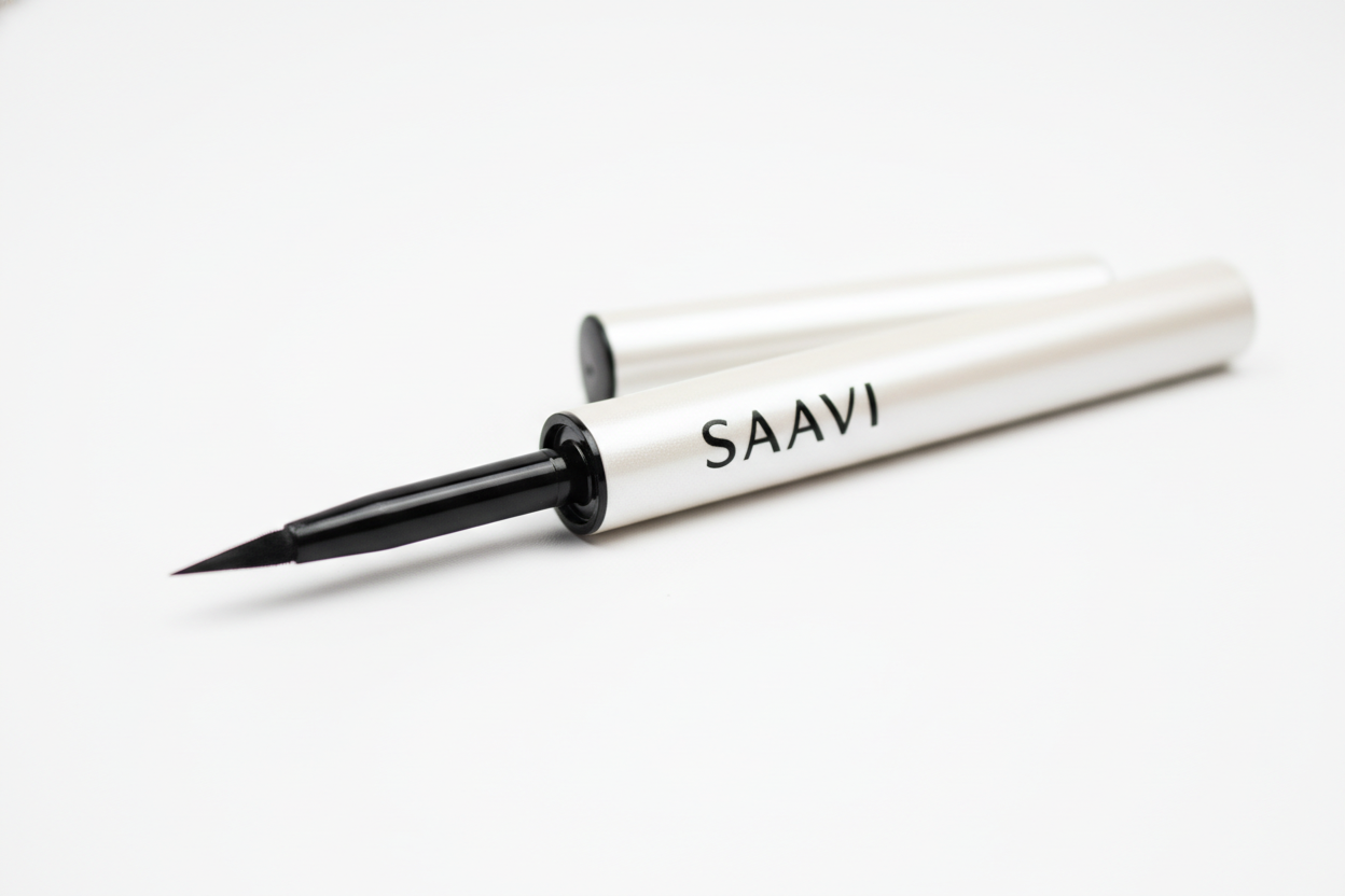 Saavi eyeliner close-up